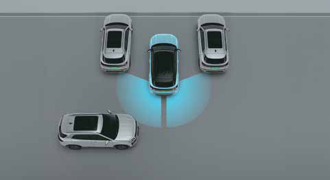 Hyundai Creta Electric — Rear Cross-Traffic Collision-Avoidance Assist (RCCA)