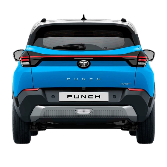 Tata Punch, Infinity Glow connected LED tail lamp spanning the tailgate