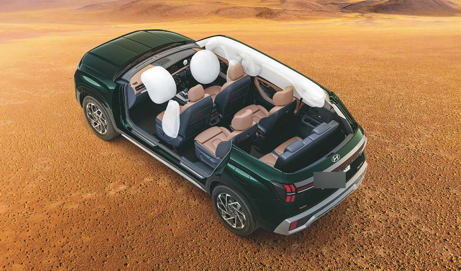 Hyundai Alcazar — 6 airbags standard