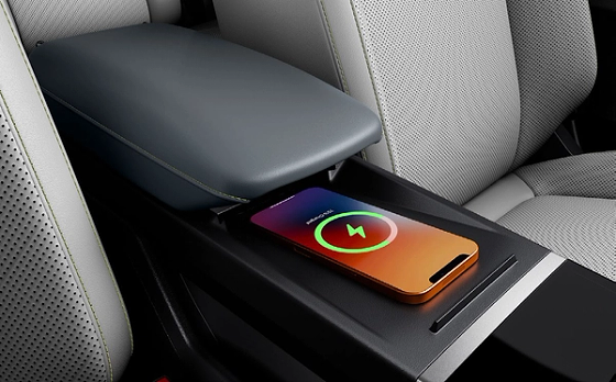 Tata Sierra EV, Inductive wireless charger in the centre console powers your phone effortlessly