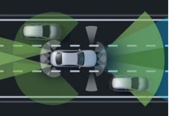 Mercedes-Benz EQS SUV — Active Distance Assist DISTRONIC keeps a set gap to the vehicle ahead as part of partially automated driving