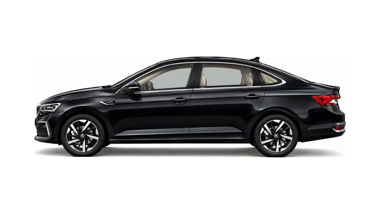 Skoda Slavia in Deep Black