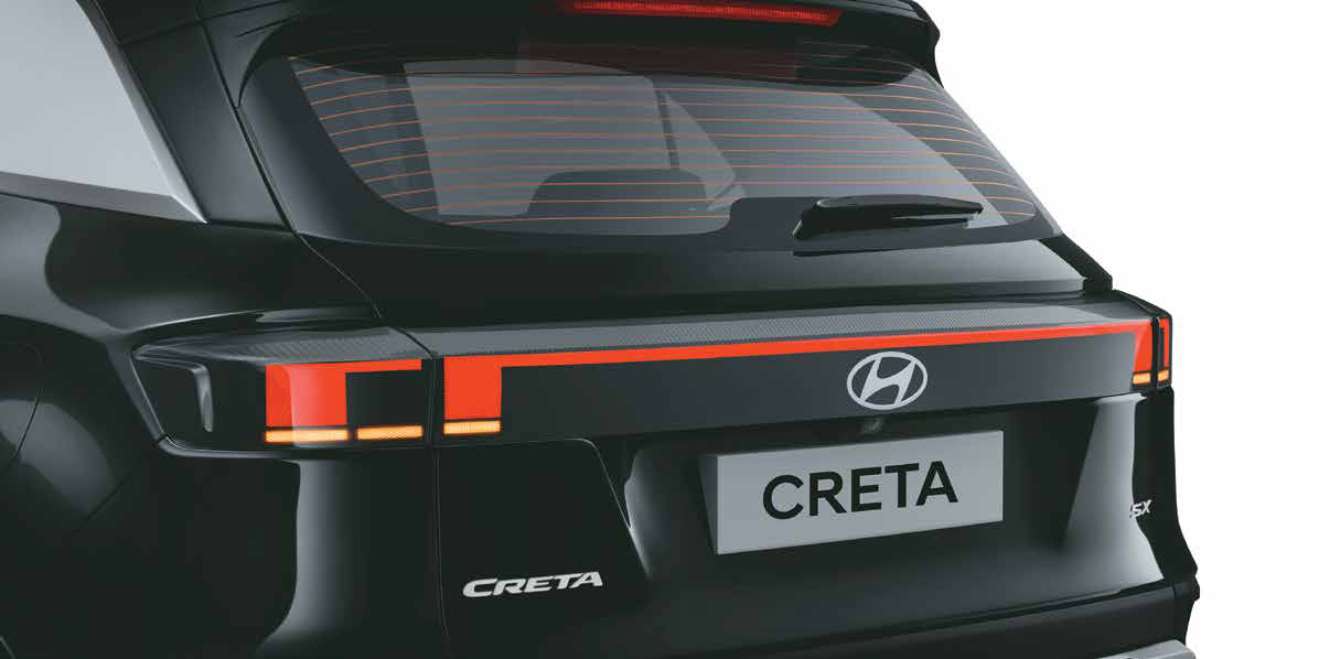 Hyundai Creta — Connected LED tail lamps