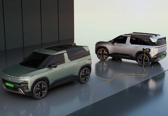 Tata Sierra EV, Vehicle-to-Vehicle (V2V) charging lets the Sierra.ev share its battery with another EV