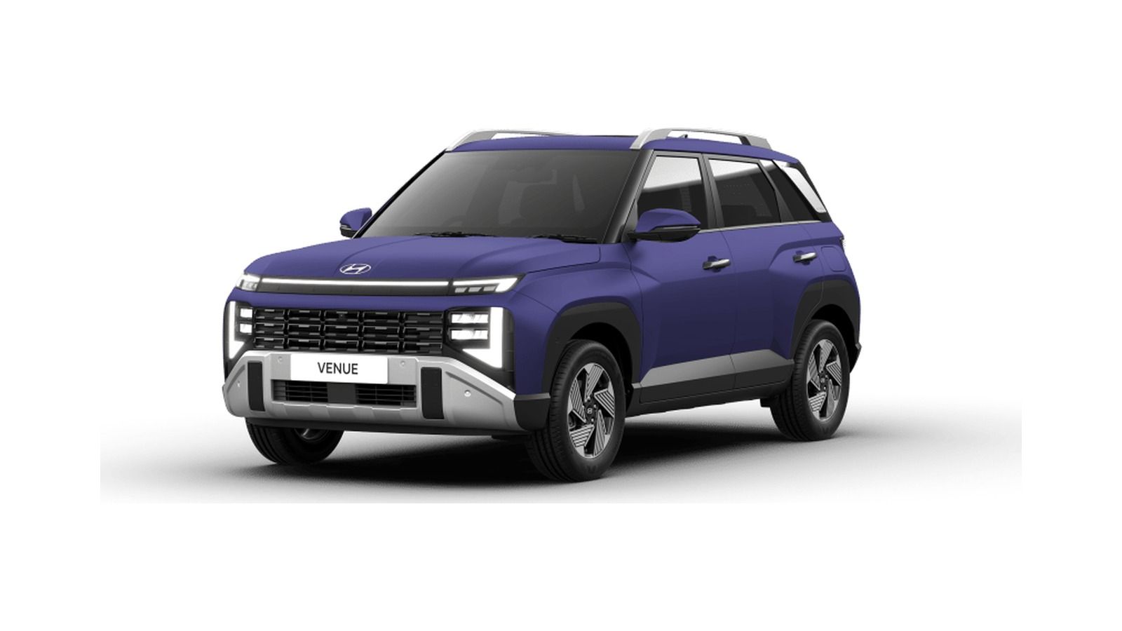 Hyundai Venue in Mystic Sapphire Matte