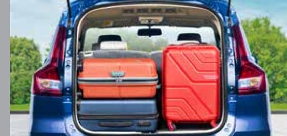 Toyota Rumion, Ample luggage space behind the third row
