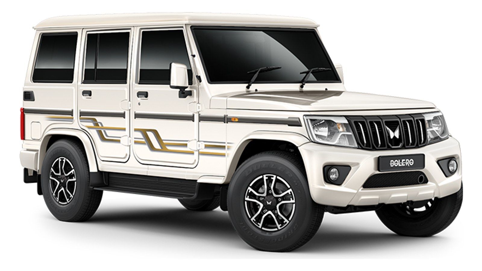 Mahindra Bolero in Diamond White
