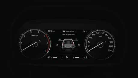 Mahindra Scorpio N — Tyre Pressure Monitoring System keeps tyre pressure and temperature in check