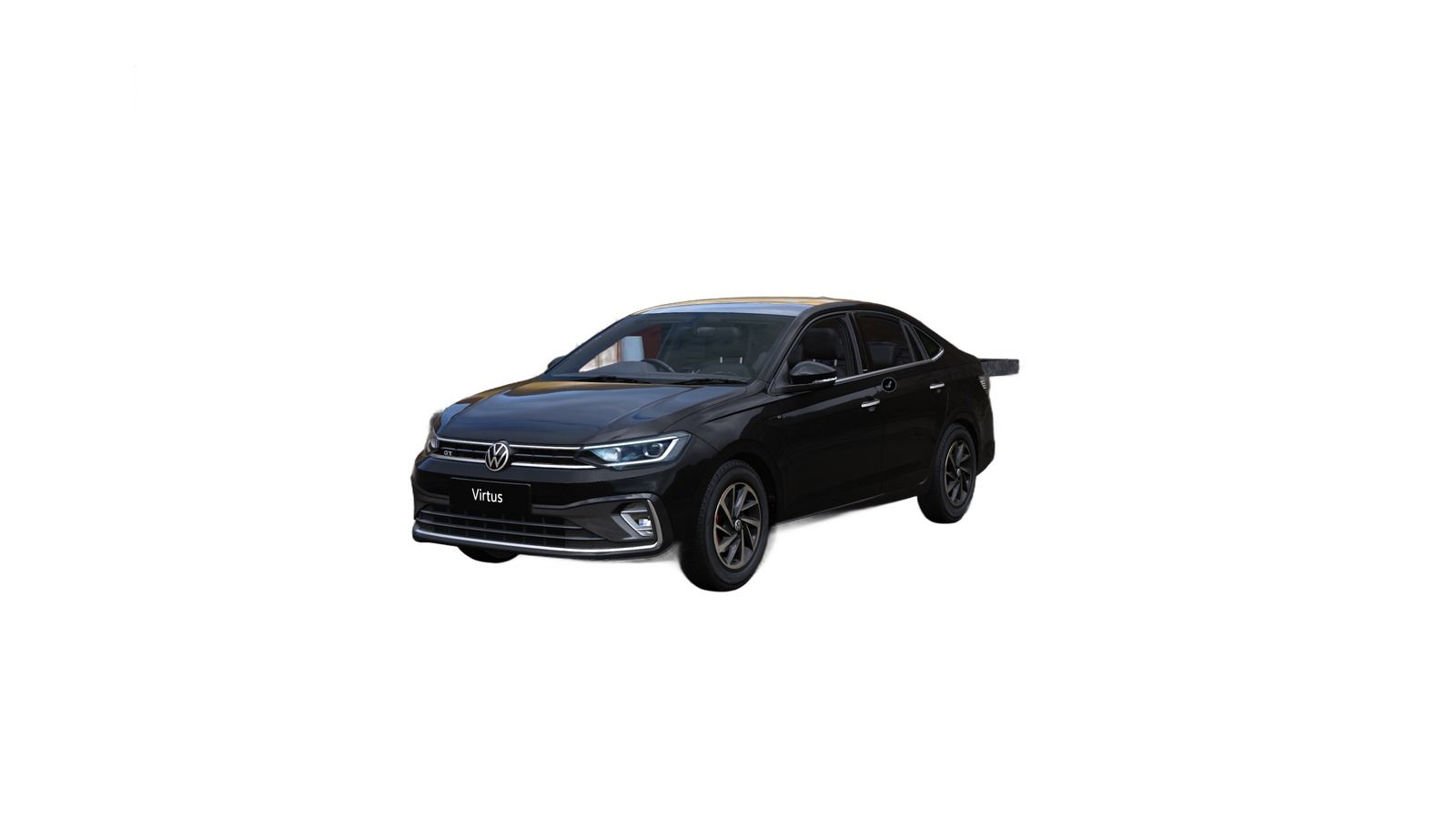 Volkswagen Virtus in Deep Black pearl