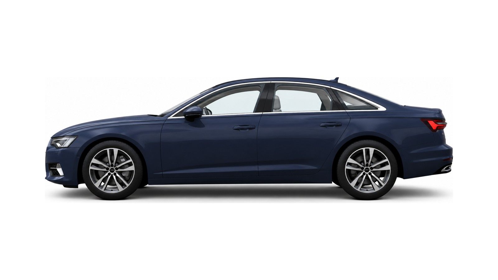 Audi A6 in Firmament Blue