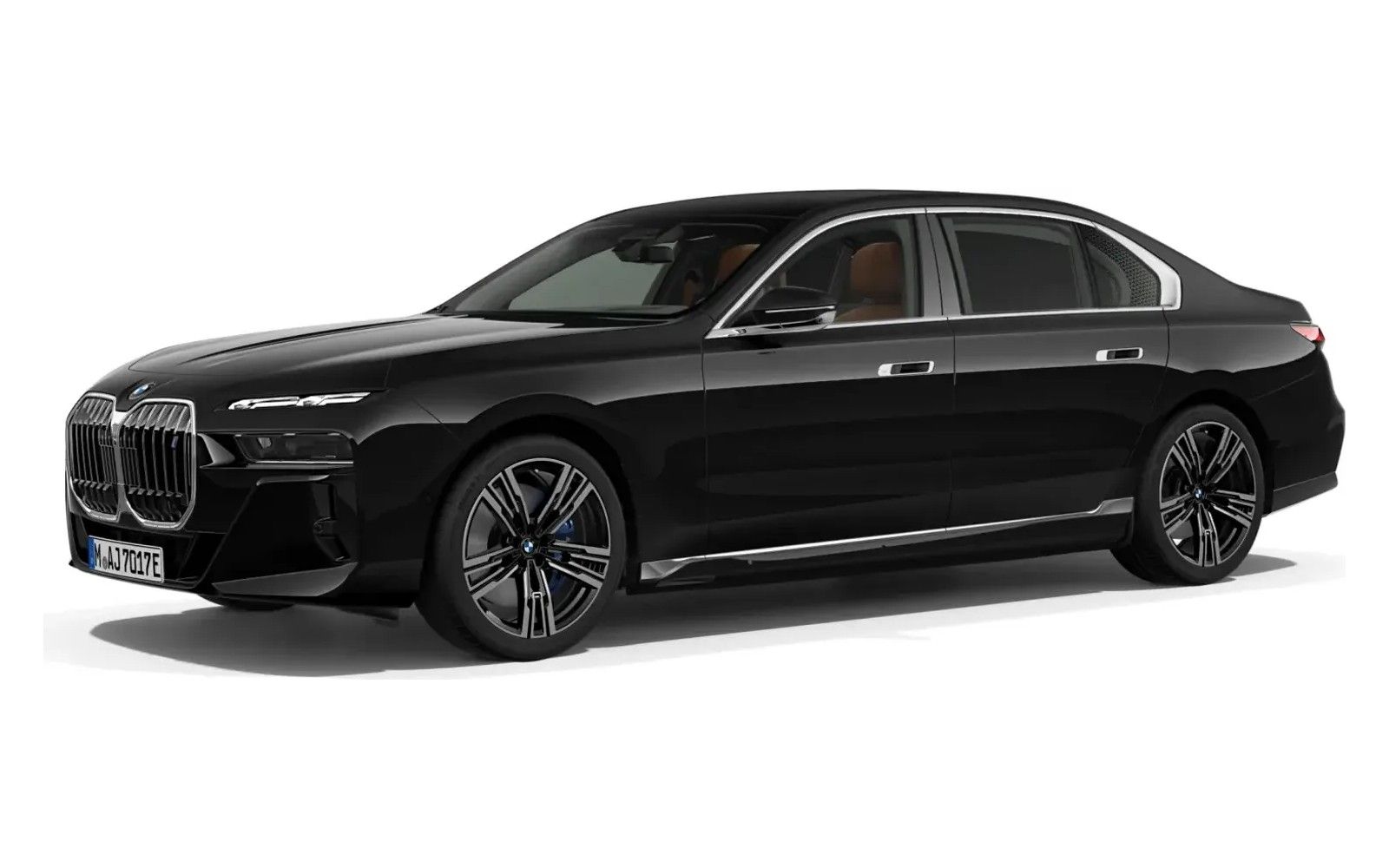 BMW i7 in Black Sapphire Metallic