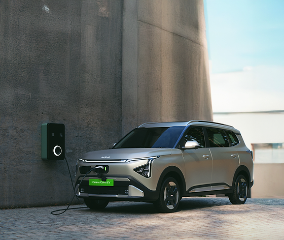 Kia Carens Clavis EV, Home AC charging from a wall-mounted charger