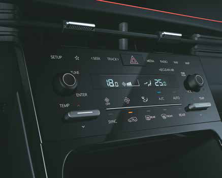 Hyundai Creta N Line — Dual zone automatic temperature control (DATC) with touch control