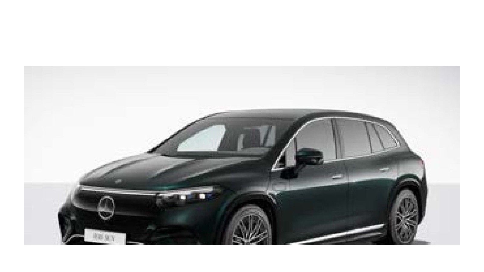 Mercedes-Benz EQS SUV in Emerald Green