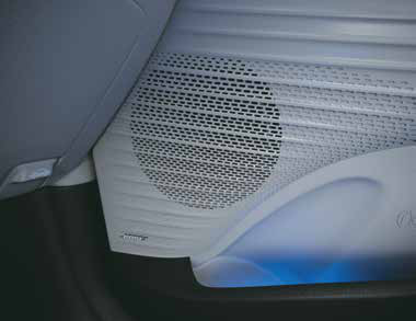 Hyundai i20 — Bose premium sound system