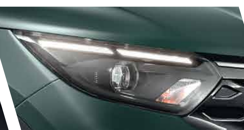 Nissan Gravite — Signature LED headlamp with an integrated LED daytime-running-light bar