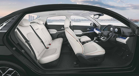Hyundai Verna, Spacious cabin with segment-longest wheelbase