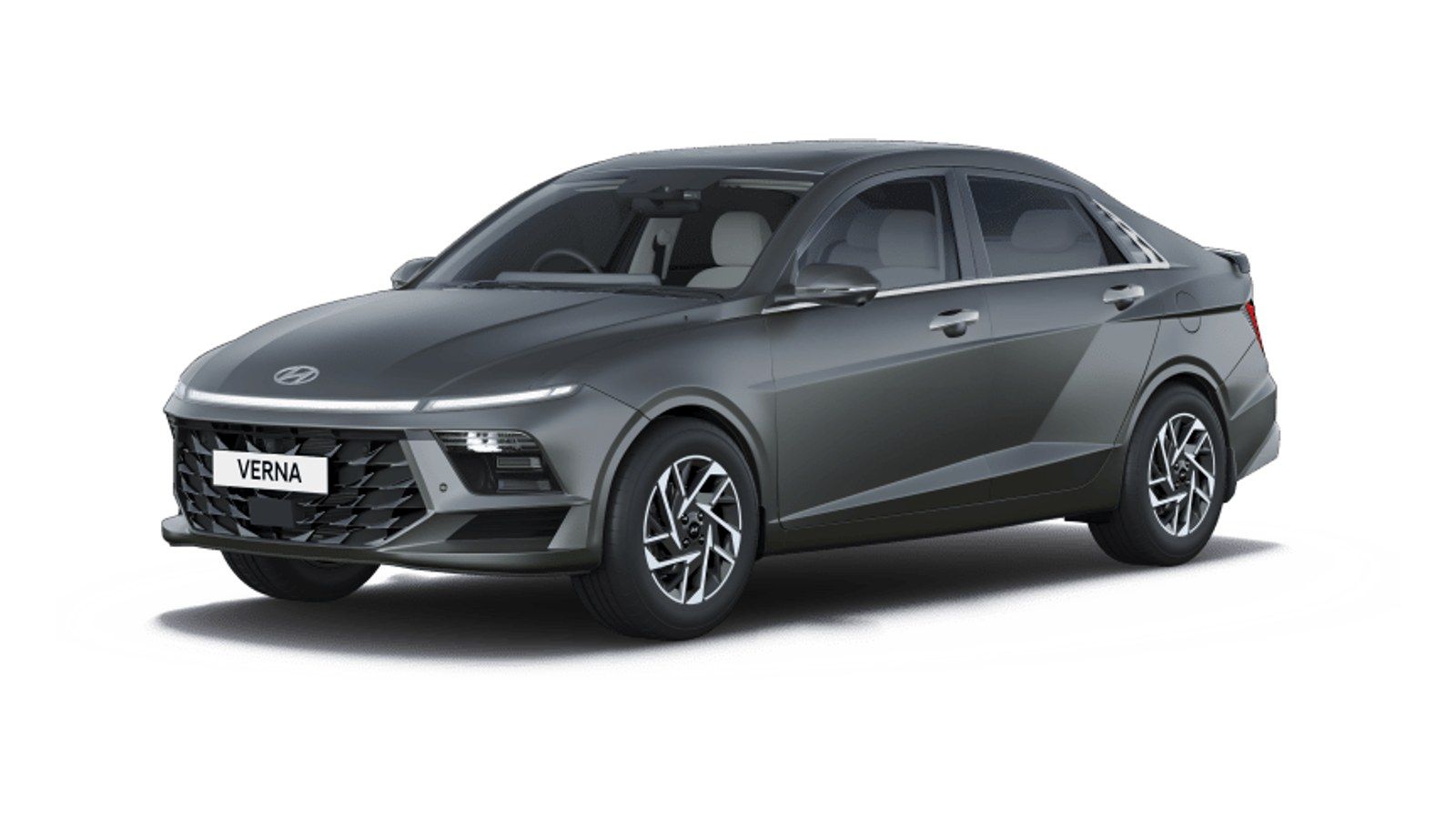 Hyundai Verna in Titan Grey Matte