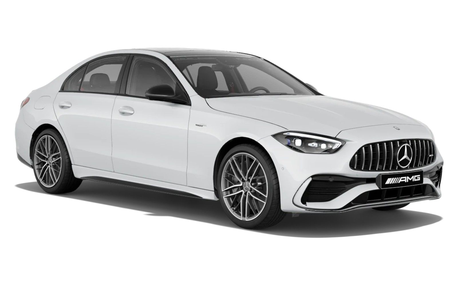 Mercedes-Benz Mercedes-AMG C 63 S E Performance in Opalith White Metallic