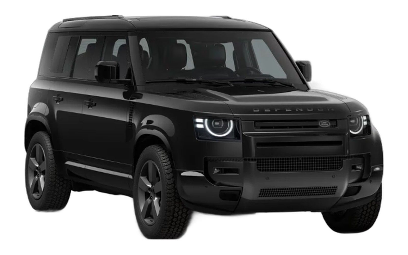 Land Rover Defender in Santorini Black Metallic