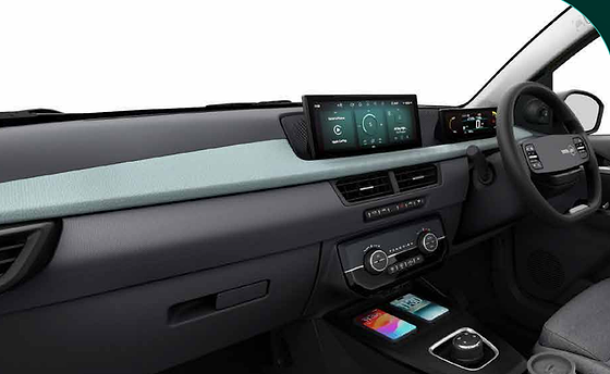 Tata Tiago EV, Fabricia Luxe layered dashboard with dual-tone theme and floating touchscreen
