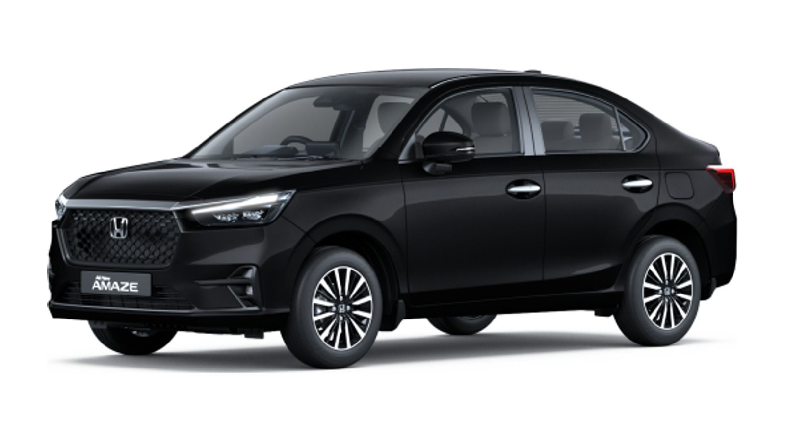 Honda Amaze in Crystal Black Pearl
