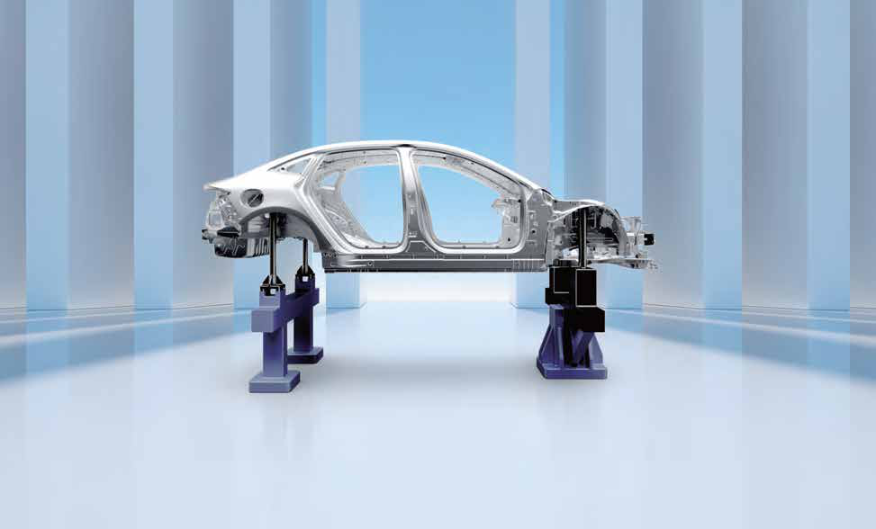BYD Seal — Cell-to-Body integrated body structure with the battery pack sealed into the vehicle floor.