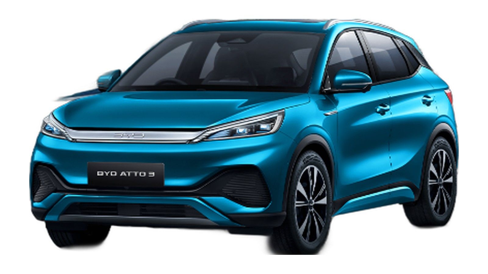 BYD Atto 3 in Surf Blue