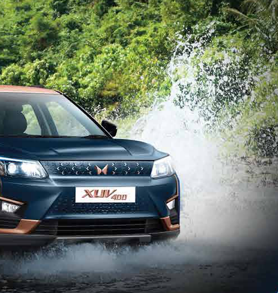 Mahindra XUV400, IP67-rated ingress protection for battery pack and motor