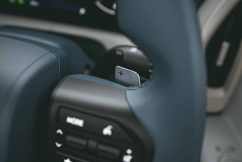 Hyundai Venue — Paddle shifters