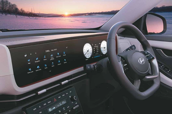 Hyundai Creta, Dual 26.03 cm curved panoramic display