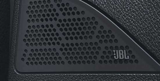 Tata Harrier EV, JBL Black 10-speaker system with Dolby Atmos and JBL audio modes - a world-first for the Harrier.ev