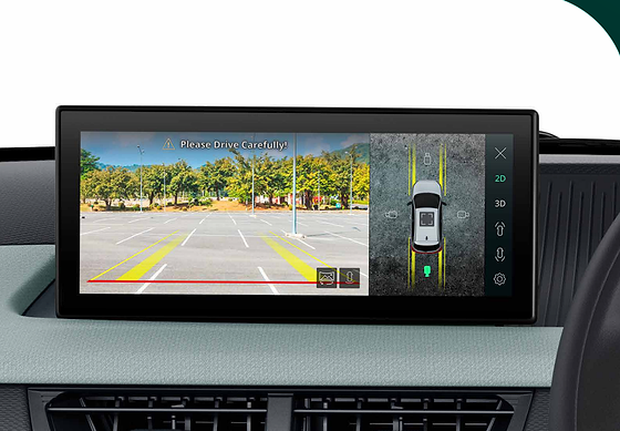 Tata Tiago EV, 360-degree SVSx HD camera with bird's-eye view for parking in tight spots