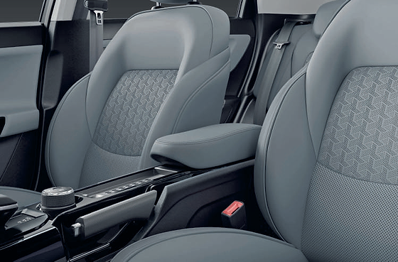 Tata Nexon, Grand floor console with leatherette armrest