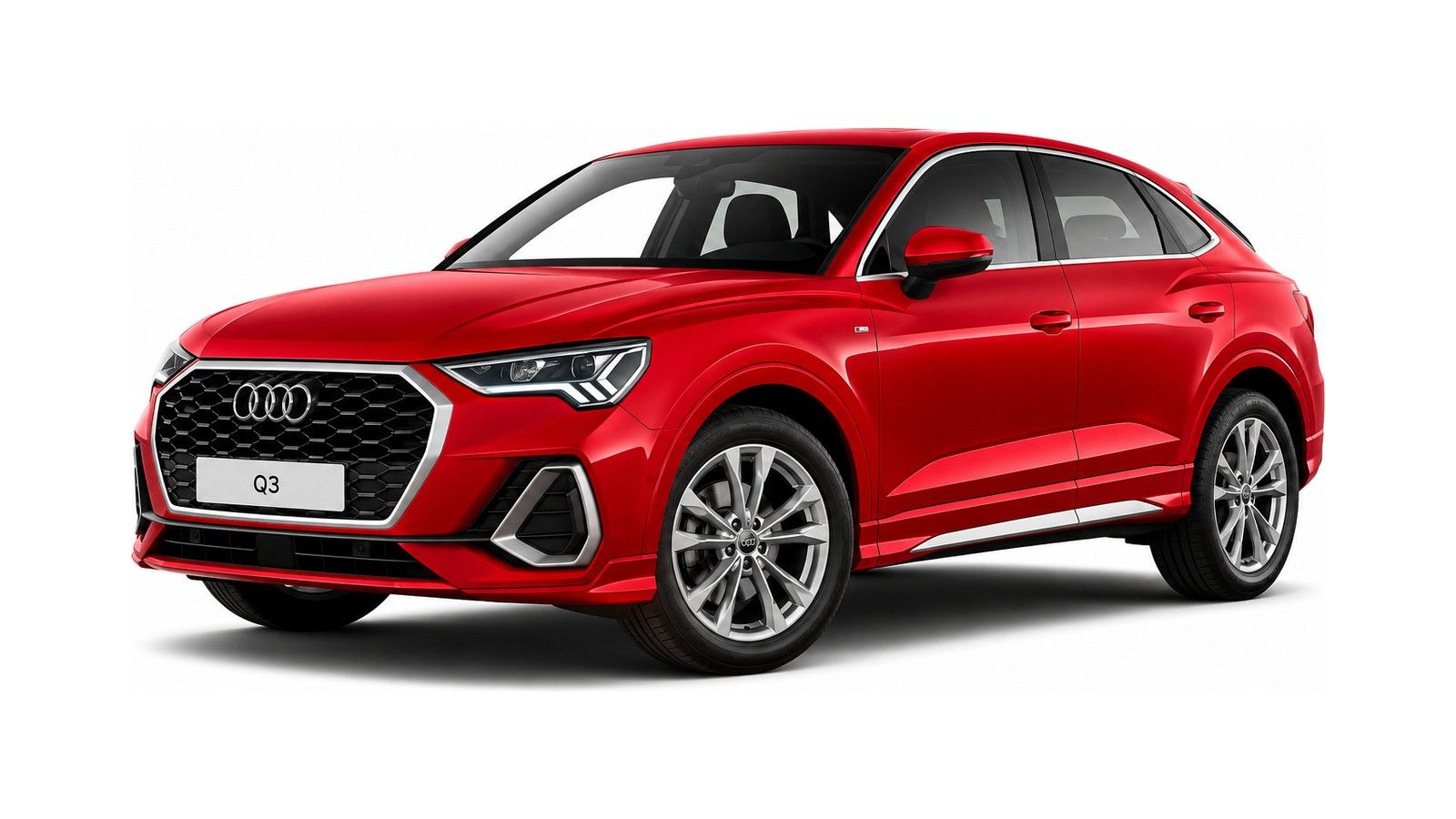 Q3 Sportback in Progressive Red colour