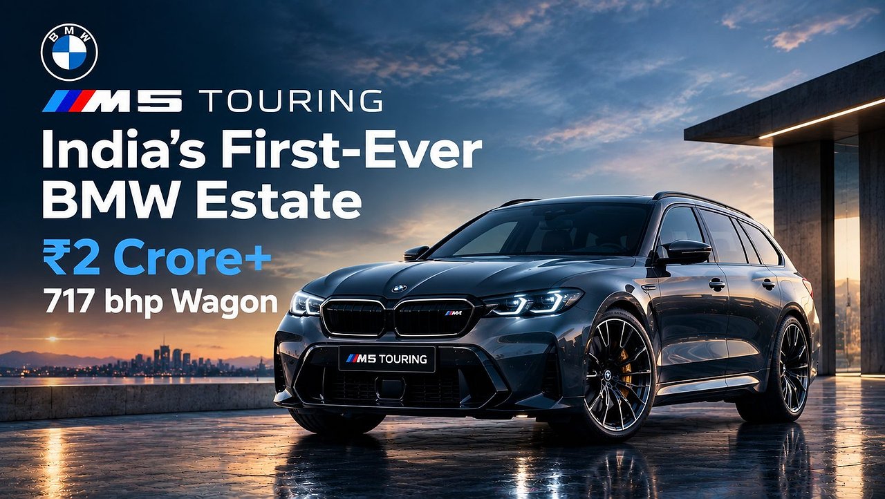 BMW M5 Touring: India's First-Ever BMW Estate Is a ₹2 Crore+, 717 bhp Wagon