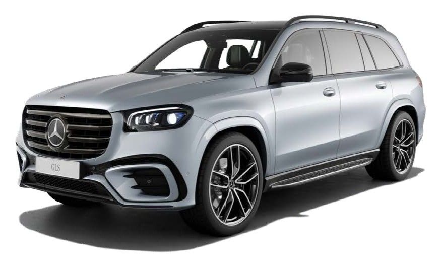 Mercedes-Benz GLS in High-Tech Silver