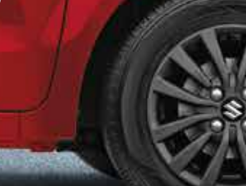 Maruti Suzuki Wagon R, Dynamic multi-spoke alloy wheels finished in dark grey.