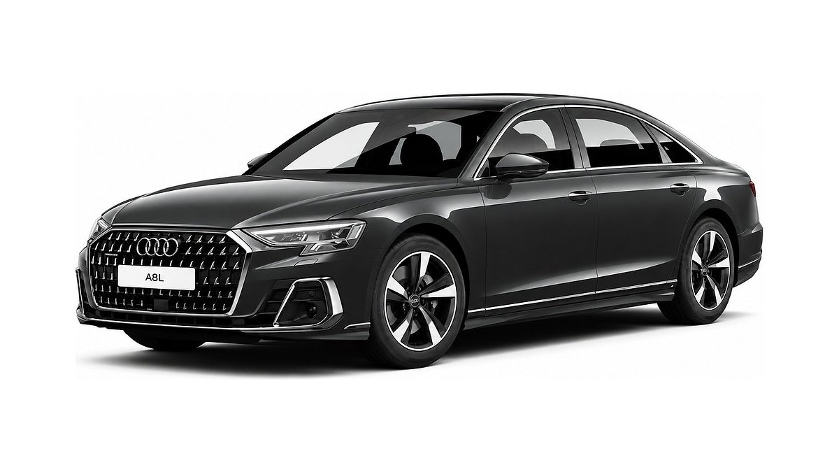 A8 L in Sebring Black colour