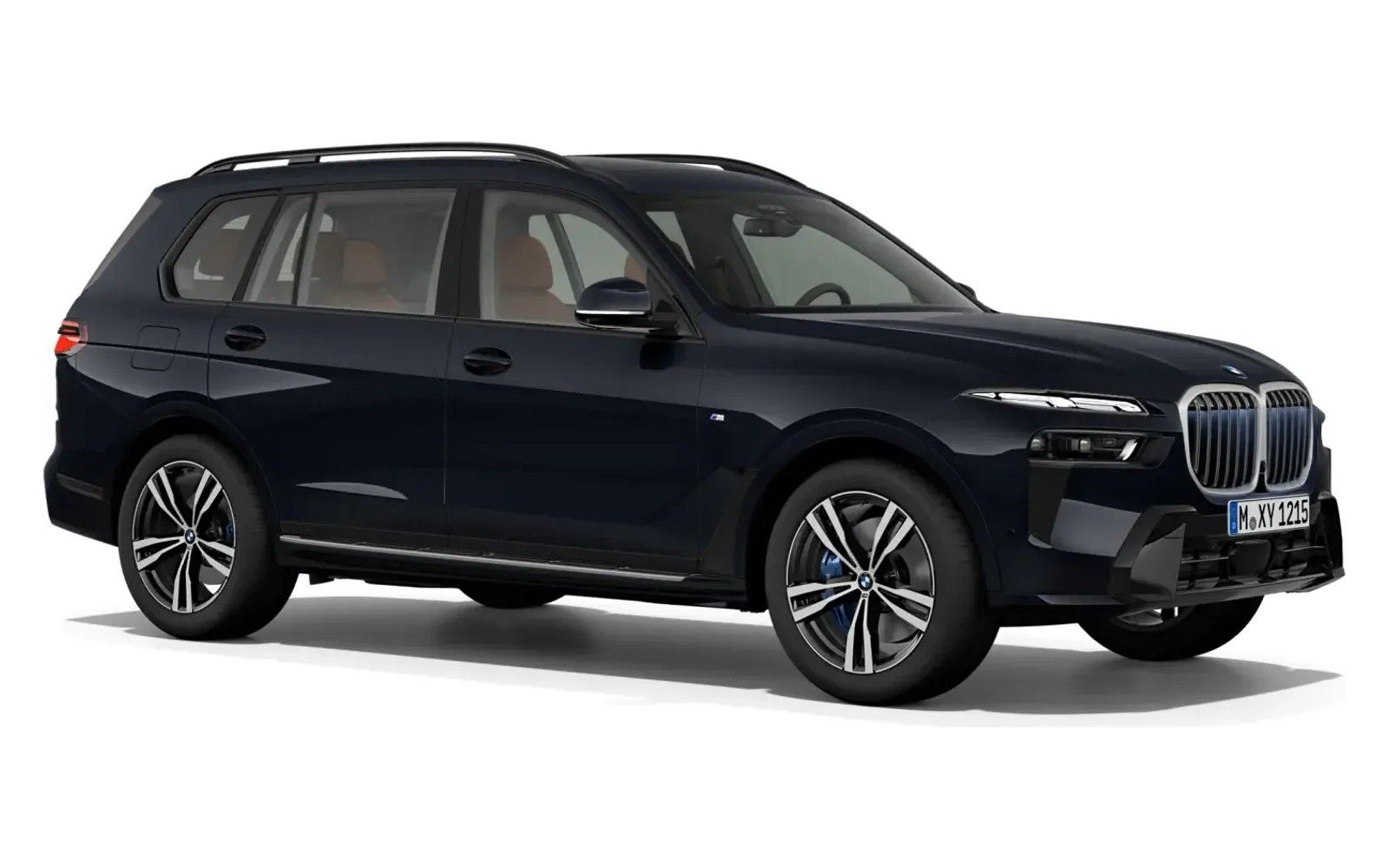 BMW X7 in Carbon Black Metallic