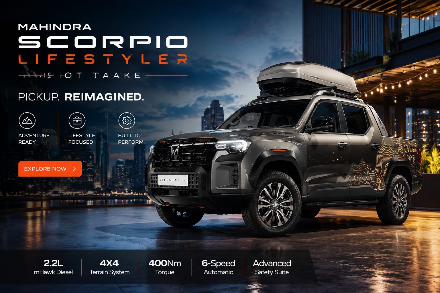 Mahindra Scorpio Lifestyler priced from ₹19.79 lakh, undercuts Hilux by ₹12+ lakh