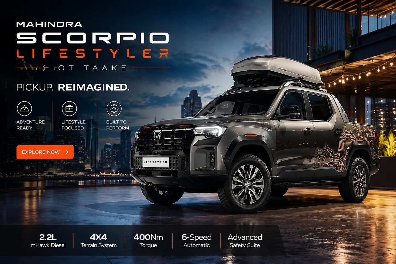 Mahindra Scorpio Lifestyler priced from ₹19.79 lakh, undercuts Hilux by ₹12+ lakh