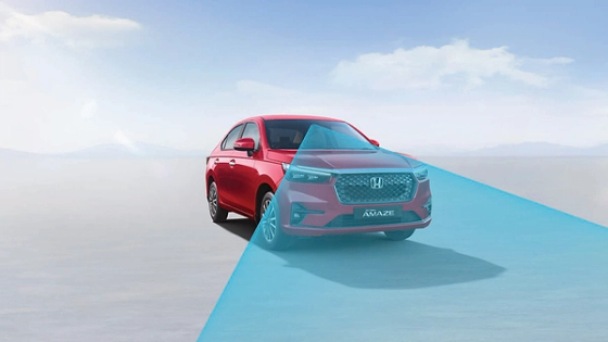 Honda Amaze, Honda SENSING ADAS suite sensing the road ahead