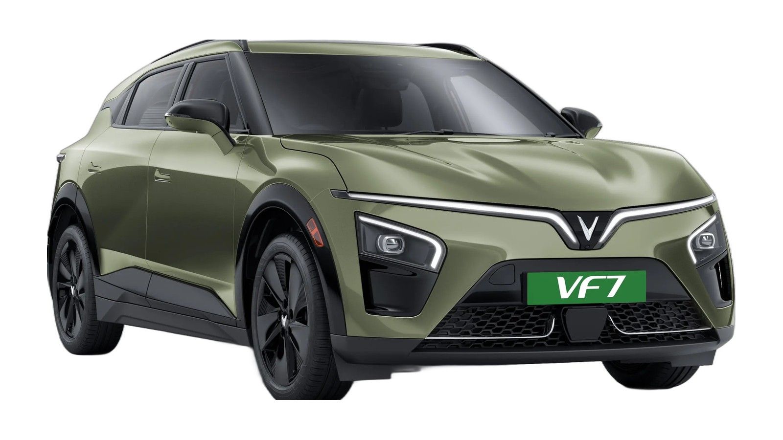 VinFast VF 7 in Urban Mint
