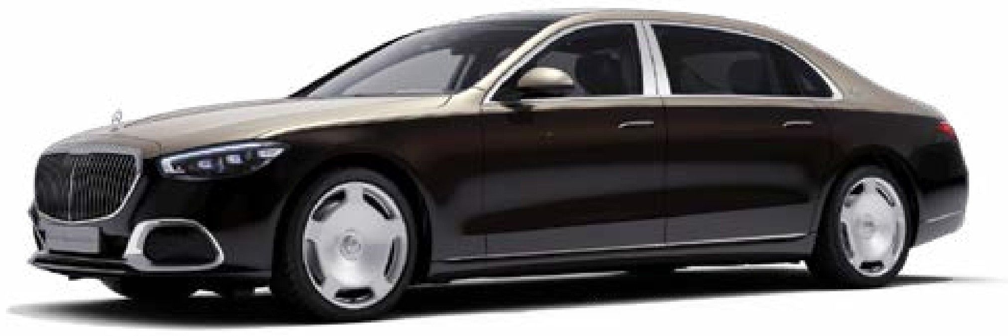 Mercedes-Benz Mercedes-Maybach S-Class in Onyx Black / designo Kalahari Gold Metallic