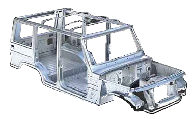 Mahindra Bolero, High-strength frame-based body construction