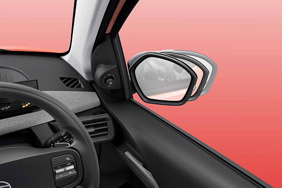 Tata Tiago, Autofold, electrically adjustable ORVMs with integrated turn indicators fold and adjust at one touch