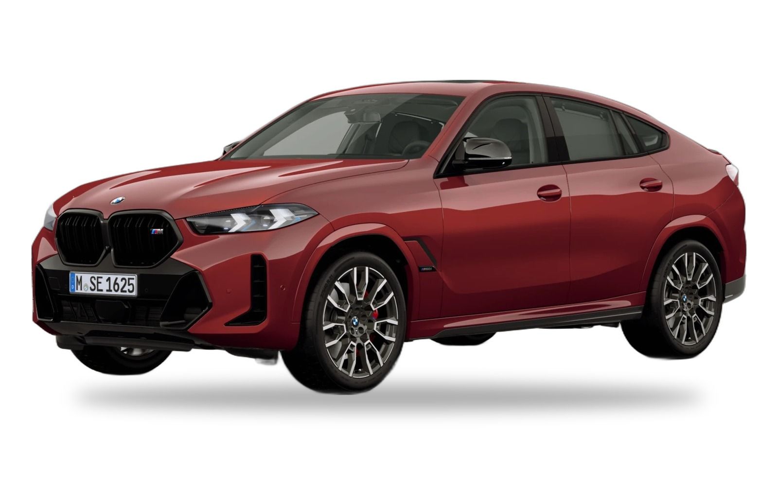 BMW X6 in Aventurine Red Metallic