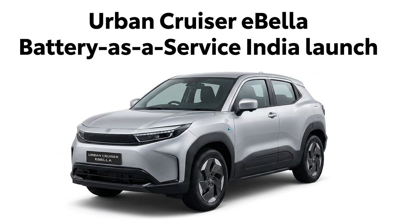 Urban Cruiser eBella Battery-as-a-Service India launch