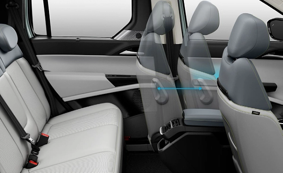 Tata Sierra EV, Boss Mode slides the co-driver seat forward so the rear occupant can recline and stretch out